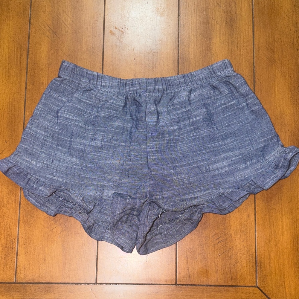 art class Blue Ruffle Hem Girls' Shorts